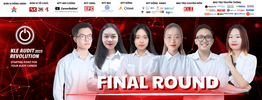 Chính thức mở đơn đăng ký tham dự đêm chung kết KLE Audit Revolution 2023 