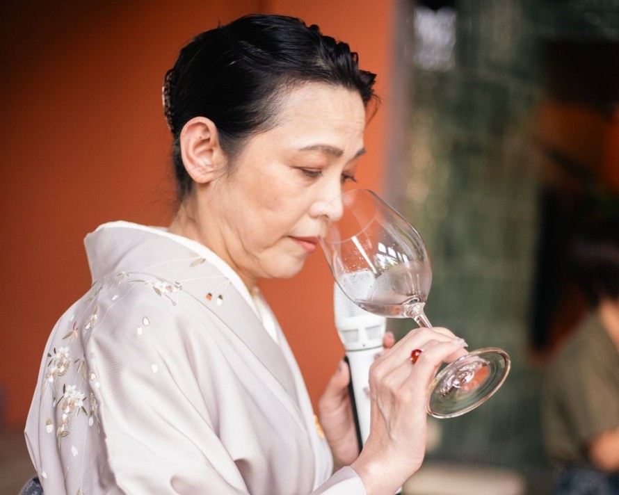 Bà Komeno Mariko, Giám đốc Hiệp hội Sommelier Nhật Bản (J.S.A)