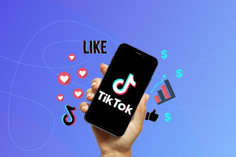 Gen Z đang dần coi TikTok là công cụ tìm kiếm mới. Ảnh: Vnet Media