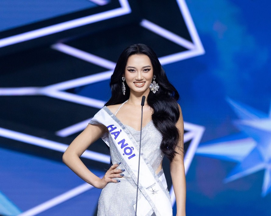 Nguyễn Quỳnh Anh lọt top 5 trình diễn dạ hội xuất sắc tại bán kết Miss Universe Vietnam 2024