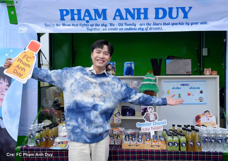 Phạm Anh Duy và dấu ấn yêu thương từ người hâm mộ Hà Nội