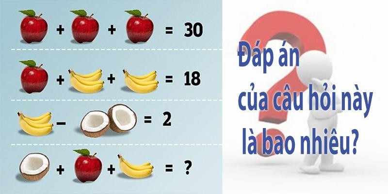 Câu đố tưởng dễ nhưng cực khó 'hại não' dân mạng