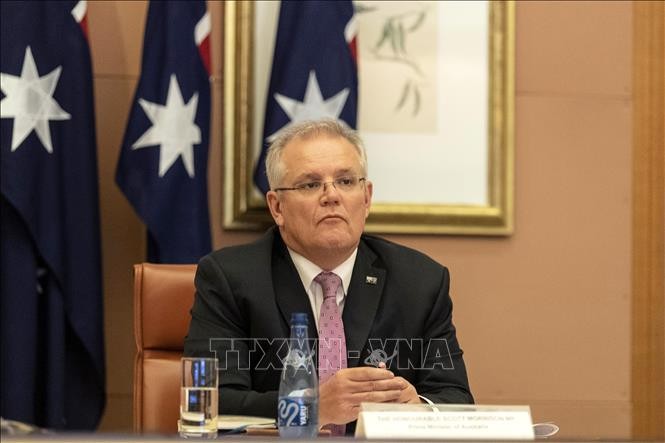 Thủ tướng Australia Scott Morrison. Ảnh: AFP/TTXVN