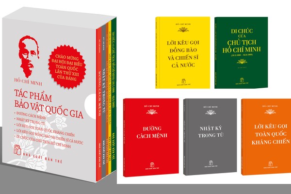 Bộ sách "Hồ Chí Minh - Tác phẩm Bảo vật quốc gia" ra mắt nhân dịp Quốc khánh 2/9