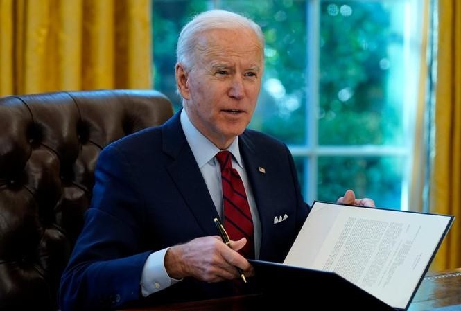 Tổng thống Joe Biden. Ảnh: AP