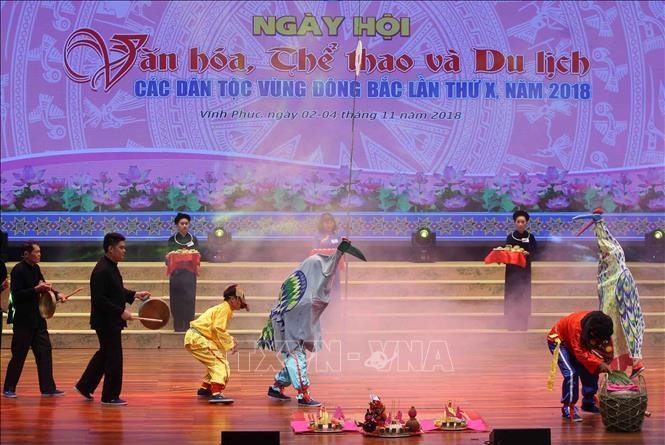 Ngày hội văn hóa, thể thao và du lịch các dân tộc vùng Đông Bắc lần thứ X. Ảnh tư liệu: Thanh Tùng/TTXVN