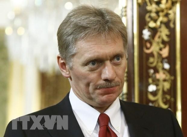 Người phát ngôn Điện Kremlin Dmitry Peskov tại một cuộc họp ở Moskva. (Ảnh: AFP/TTXVN)