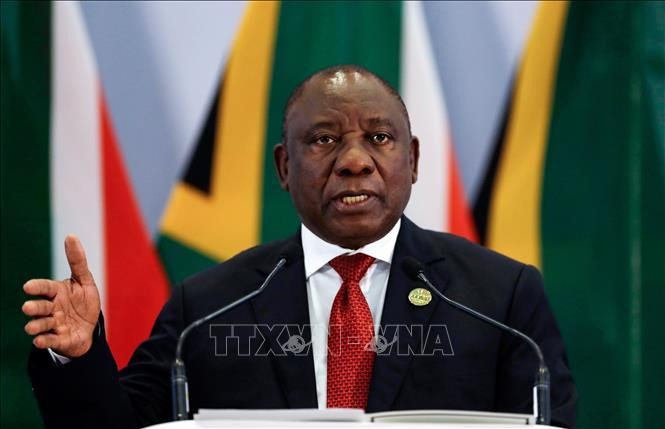 Tổng thống Nam Phi Cyril Ramaphosa. Ảnh tư liệu: AFP/TTXVN