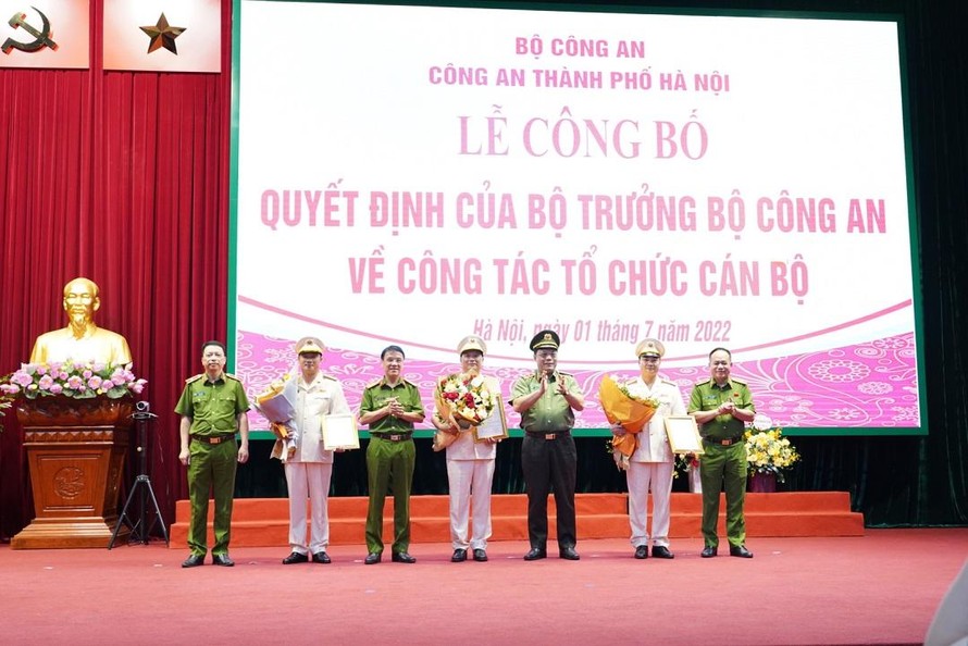  Công an Hà Nội có thêm 3 Phó Giám đốc