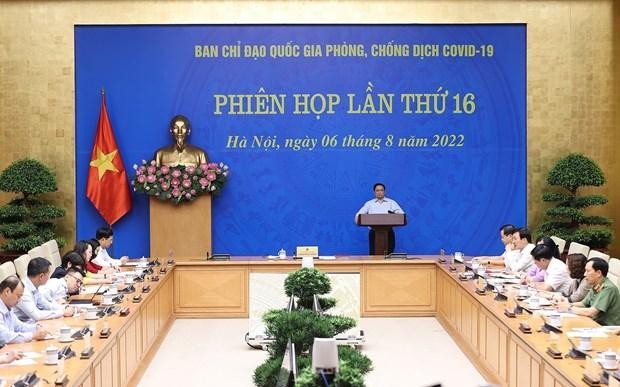 Thủ tướng Phạm Minh Chính phát biểu. (Ảnh: Dương Giang/TTXVN)