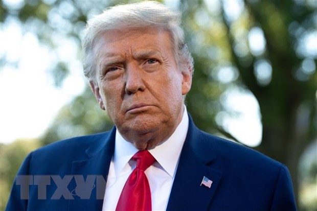 Cựu Tổng thống Mỹ Donald Trump. (Ảnh: AFP/TTXVN)