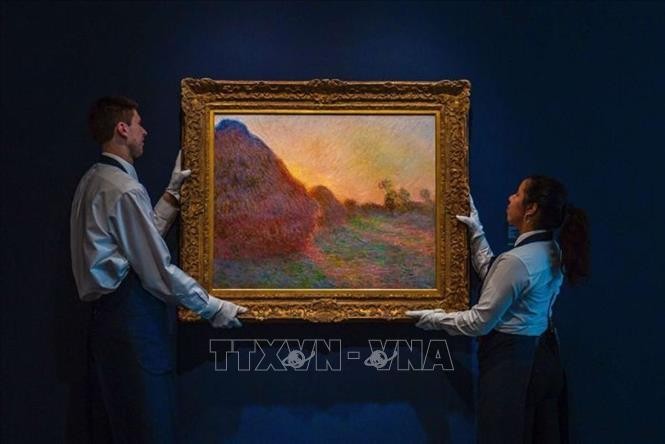 Tranh của danh họa Claude Monet được bán với giá 35 triệu USD