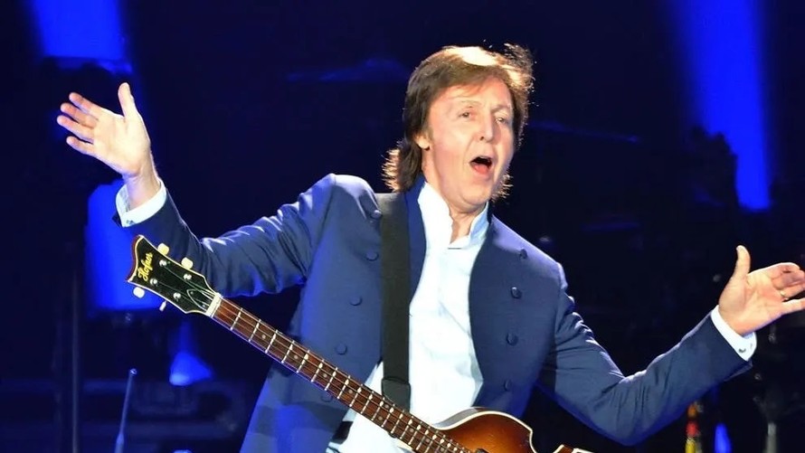 Huyền thoại âm nhạc Paul McCartney trở lại biểu diễn tại Argentina. Ảnh: Getty Images