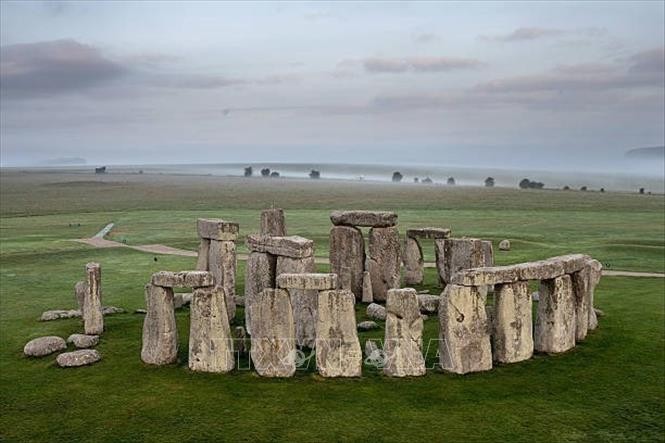 Vòng tròn đá Stonehenge tại Wiltshire, Anh. Ảnh: Getty Images/TTXVN