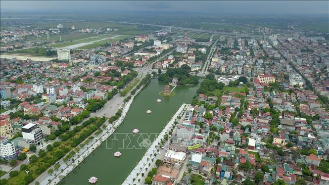 Quang cảnh thành phố Ninh Bình. Ảnh: Minh Đức/TTXVN