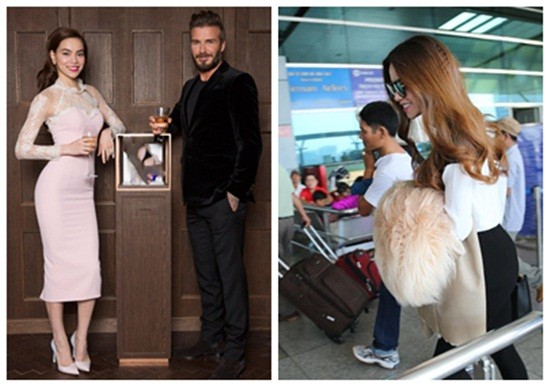 Hồ Ngọc Hà 'hẹn hò' David Beckham tại Thượng Hải