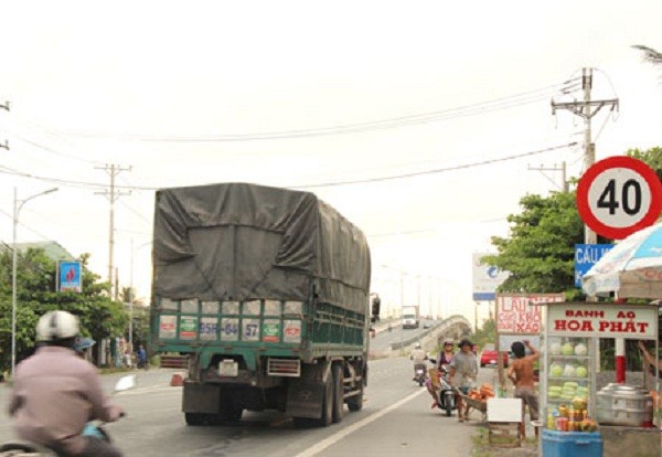 Biển hạn chế tốc độ dưới 50km/h trên đường bộ sẽ được gỡ bỏ