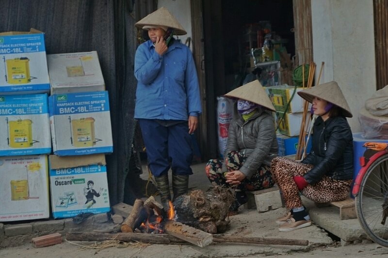 Những bức ảnh cực ‘độc’ chỉ có trong những ngày siêu rét ở Bắc Bộ