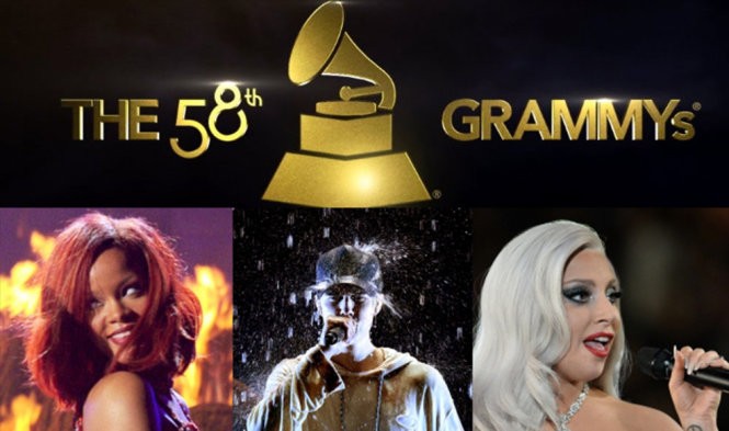 Nóng bỏng Lễ trao giải âm nhạc Grammy Awards 2016 