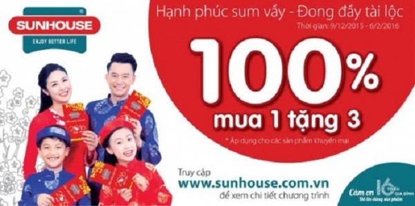 Tập đoàn Sunhouse phạm luật trong chương trình khuyến mại?