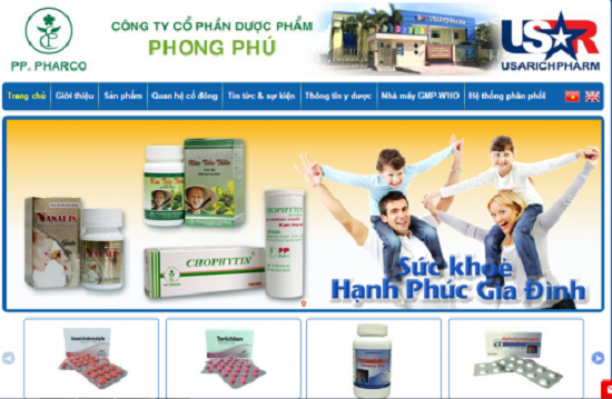 Đình chỉ lưu hành thuốc không đạt tiêu chuẩn của Phong Phú