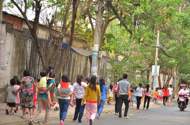 Náo loạn vì chuông báo cháy giả ở trường mầm non