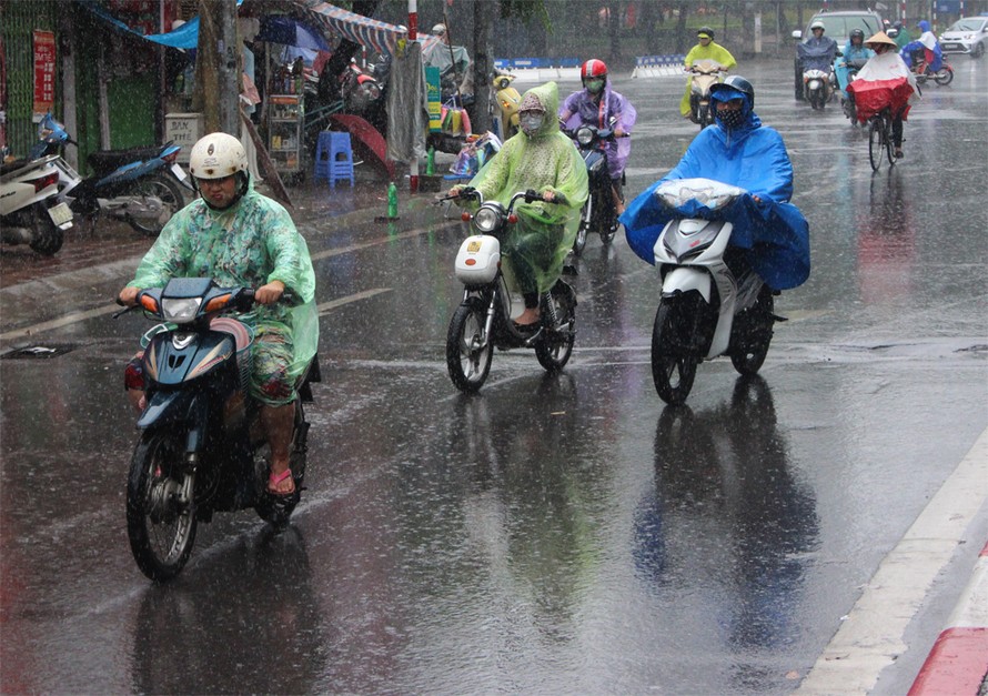 Dự báo thời tiết: Không khí lạnh tràn về, mưa to trên diện rộng