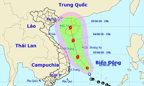 Áp thấp nhiệt đới khả năng mạnh thành bão