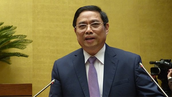 Trưởng Ban Tổ chức TƯ Phạm Minh Chính