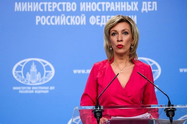 Phát ngôn viên Maria Zakharova. Ảnh: TASS