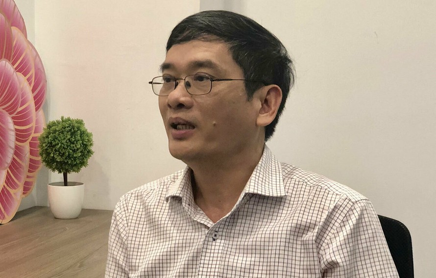 Ông Hoàng Nhân Chính trong buổi báo cáo về kết quả khảo sát du khách nội địa hậu Covid-19 ngày 28/5