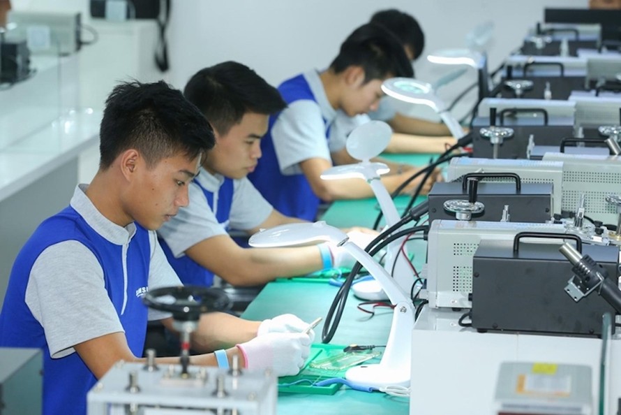 Đào tạo nghề chất lượng cao góp phần quan trọng cung ứng nhân lực cho tăng trưởng, tăng năng suất lao động. (Ảnh minh hoạ)