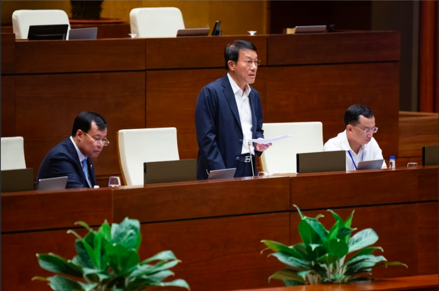 Bộ trưởng Bộ Công an Lương Tam Quang giải trình làm rõ vấn đề Đại biểu Quốc hội nêu tại Kỳ họp thứ 9, Quốc hội khóa XV. 