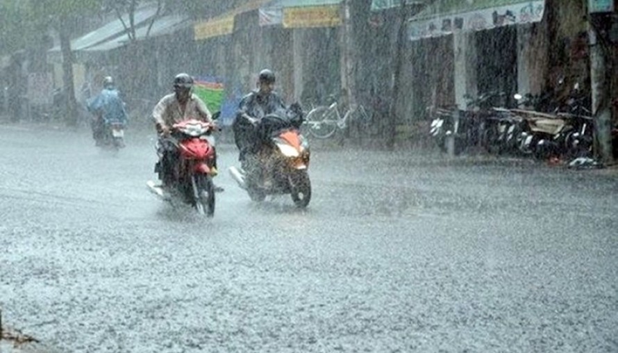 Mưa lớn cục bộ nhiều khu vực trên cả nước. (Ảnh minh hoạ)