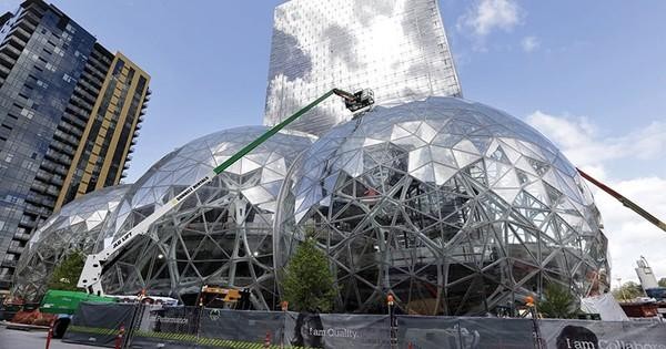 Trụ sở Amazon tại Seattle, Mỹ.