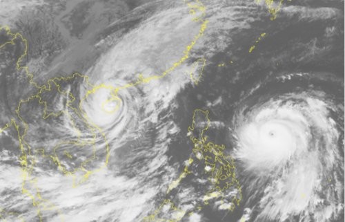 Bão số 7 chuẩn bị đi vào Vịnh Bắc Bộ, khoảng trưa, chiều mai sẽ đổ bộ Quảng Ninh - Hải Phòng D