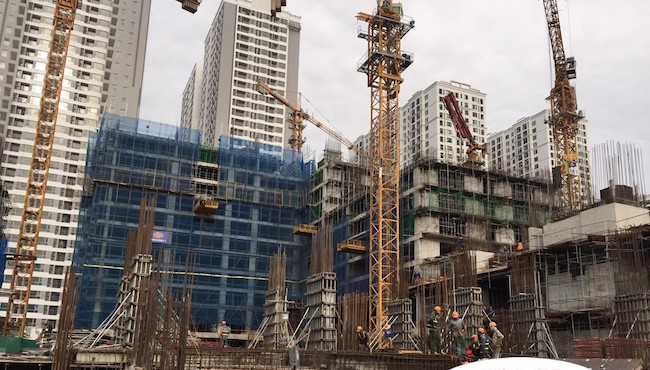 Công trường dự án Sunshine Garden