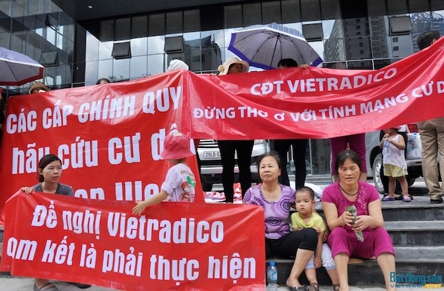 Cư dân 'biểu tình', chung cư xuống giá, mất thanh khoản