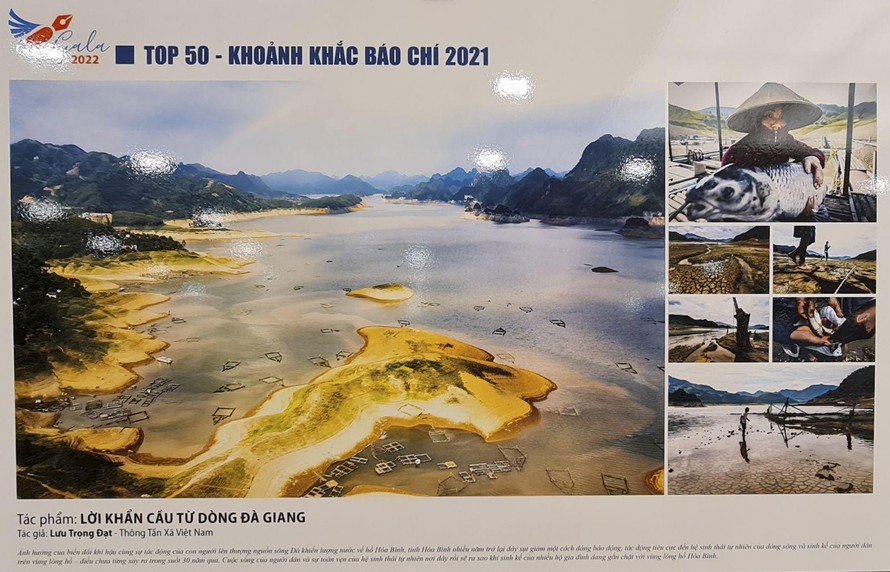 Tác phẩm được trao giải đặc biệt Khoảnh khắc Báo chí 2021.