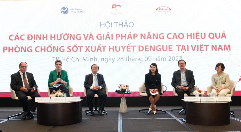 Hội thảo do Viện Pasteur TP.HCM phối hợp với Công ty TNHH Takeda Pharmaceuticals (Asia Pacific) Pte. Ltd. tổ chức, được sự cho phép của Bộ Y tế.