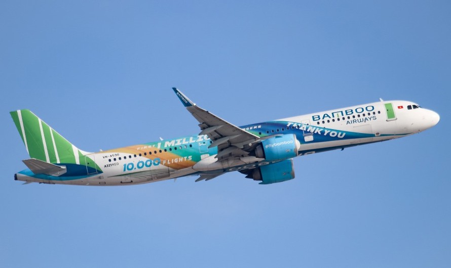 Bamboo Airways bay đúng giờ nhất cả năm 2023