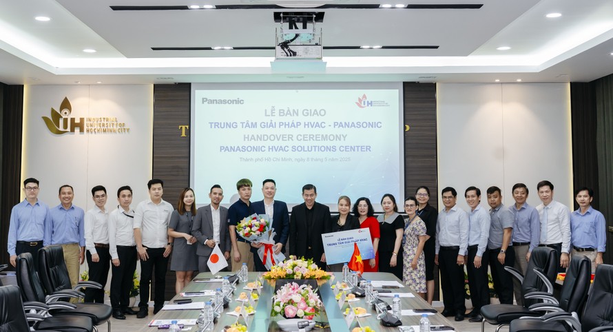 Panasonic bàn giao Trung tâm giải pháp HVAC cho Trường Đại học Công nghiệp TP.HCM