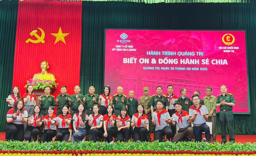 G.Empire Group tri ân cựu chiến binh tham gia chiến đấu tại chiến trường Quảng Trị