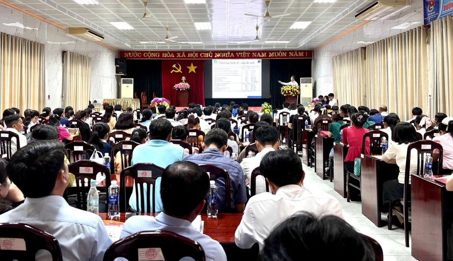 Chương trình tập huấn cho 119 giáo viên, cán bộ y tế tại 58 trường tiểu học và trung học cơ sở trên địa bàn tỉnh Tây Ninh.