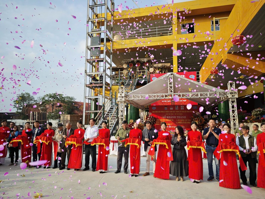 Đại gia Đường bia khánh thành công trình “Đường cao tốc và đường sắt đô thị” tại 321 Vĩnh Hưng, đề xuất áp dụng cho các dự án xây dựng kết cấu hạ tầng giao thông trọng điểm