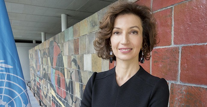 Tổng Giám đốc UNESCO – bà Audrey Azoulay. Ảnh: Christelle Alix
