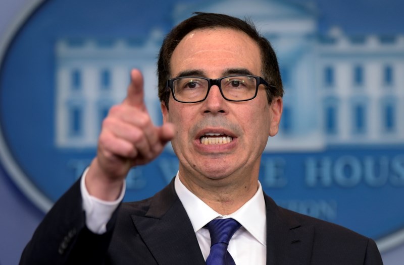 Bộ trưởng tài chính Mỹ Steven T. Mnuchin