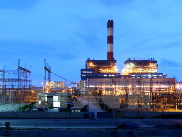 Một góc trung tâm nhiệt điện Vĩnh Tân