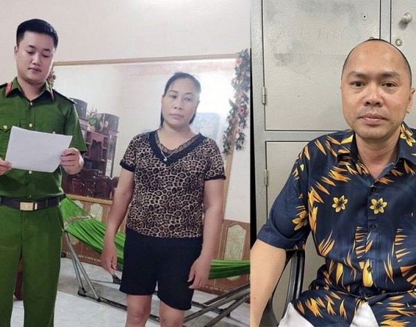 Công an và 2 đối tượng bị khởi tố