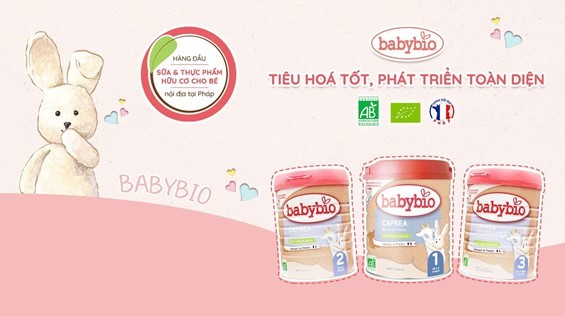 Babybio là một trong 4 loại sữa công thức hữu cơ được các mẹ Việt ưa chuộng